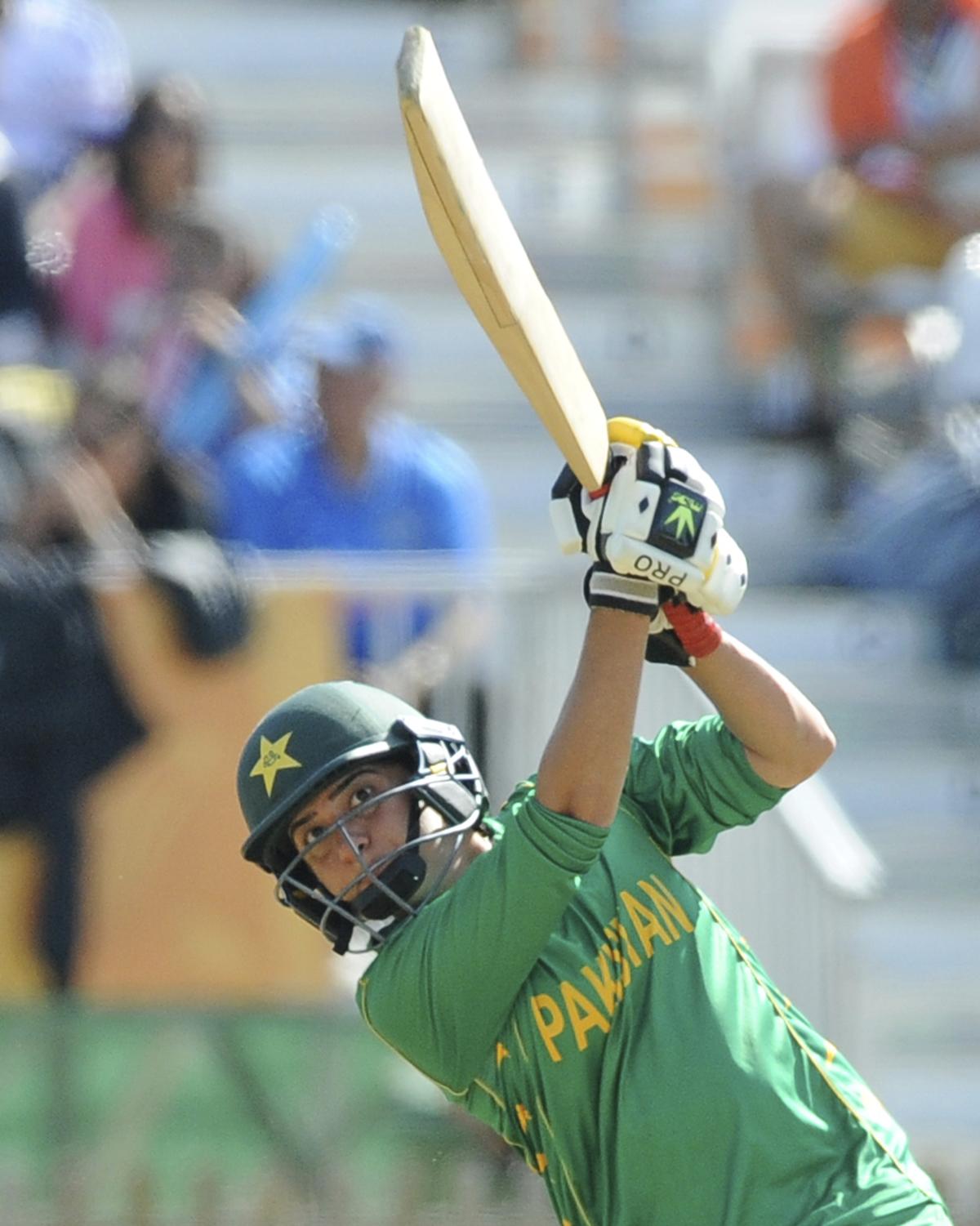 Pakistan captain Sana Mir. File Pakistan captain Sana Mir. File