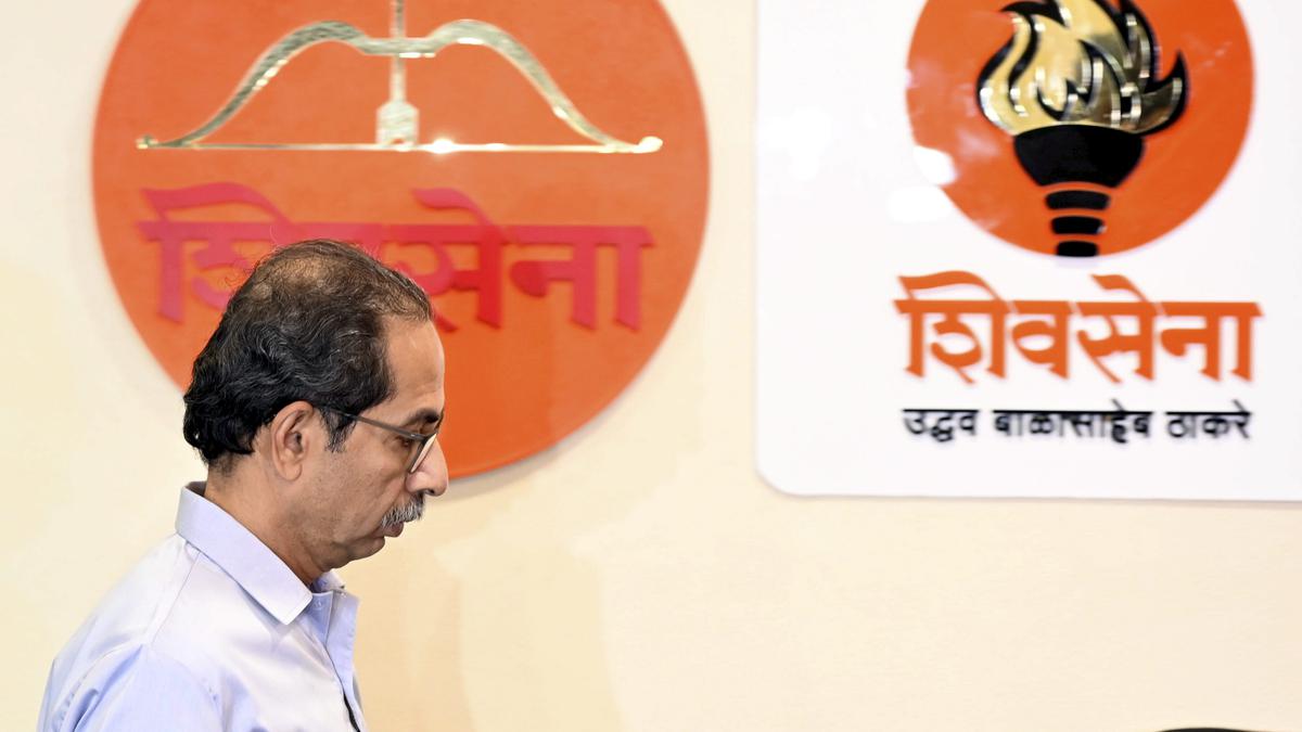 'Bow and arrow' symbol of Shiv Sena stolen, thief needs to be taught lesson: Uddhav slams Maharashtra CM Shinde