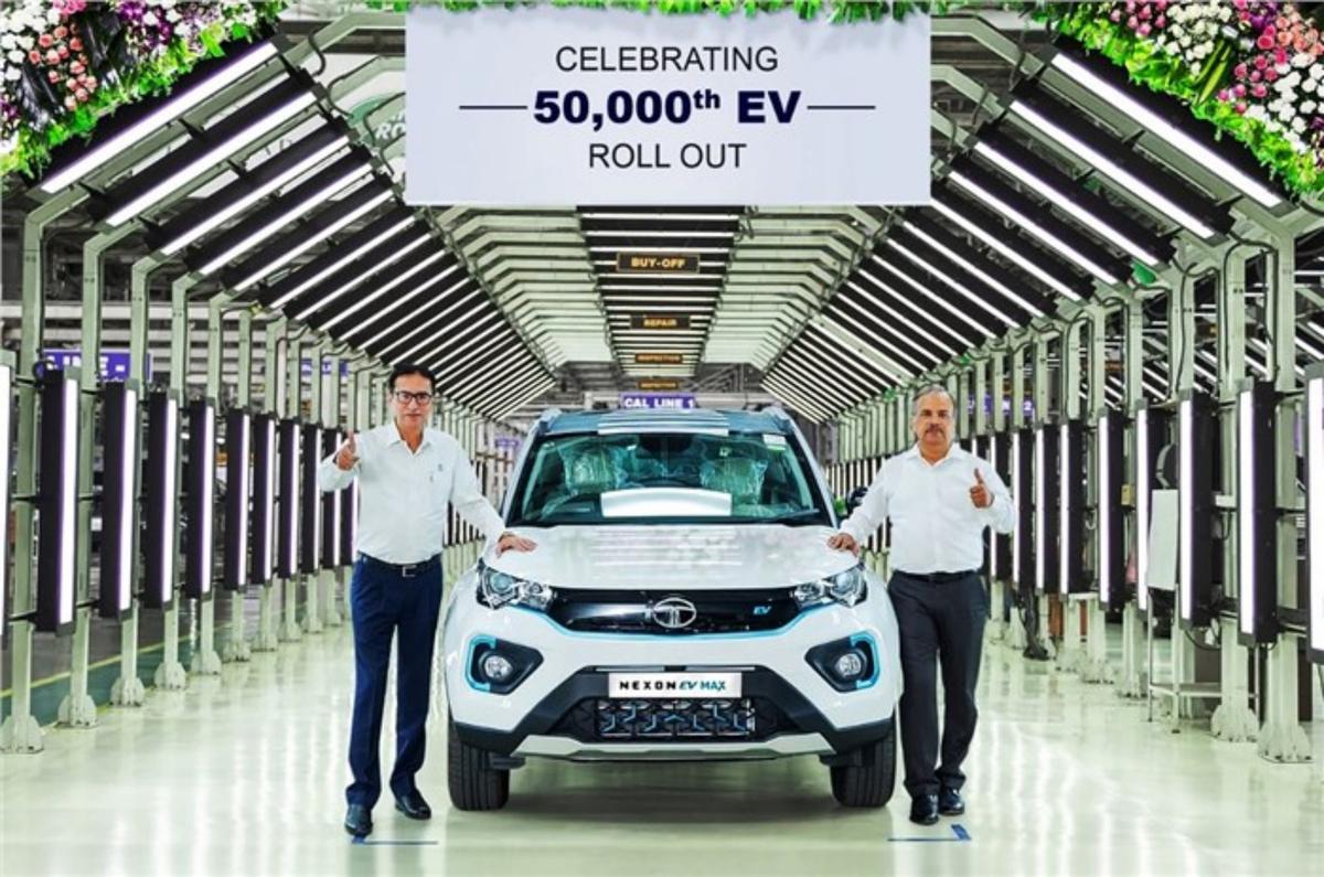 Tata Motors rolls out its 50,000th EV