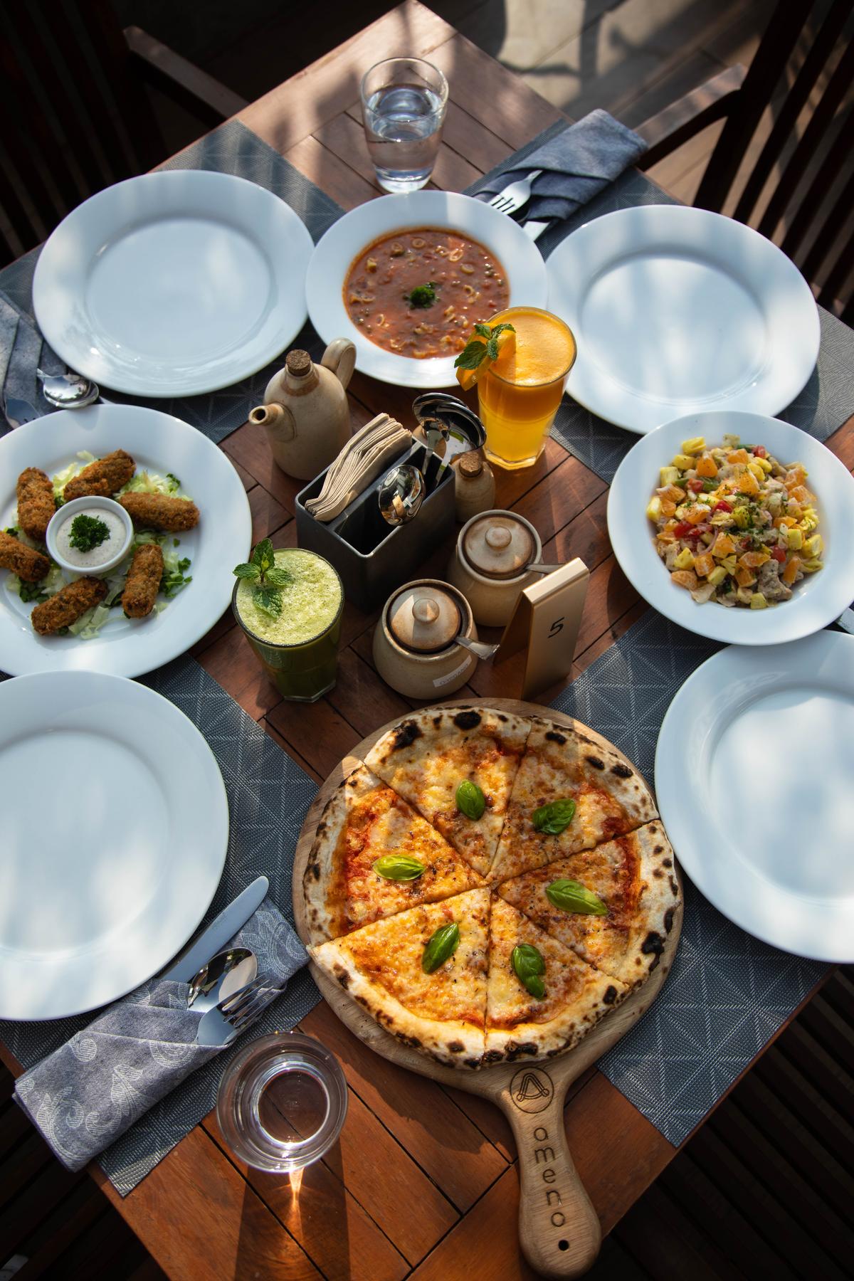 Menu at Ameno Menu at Ameno