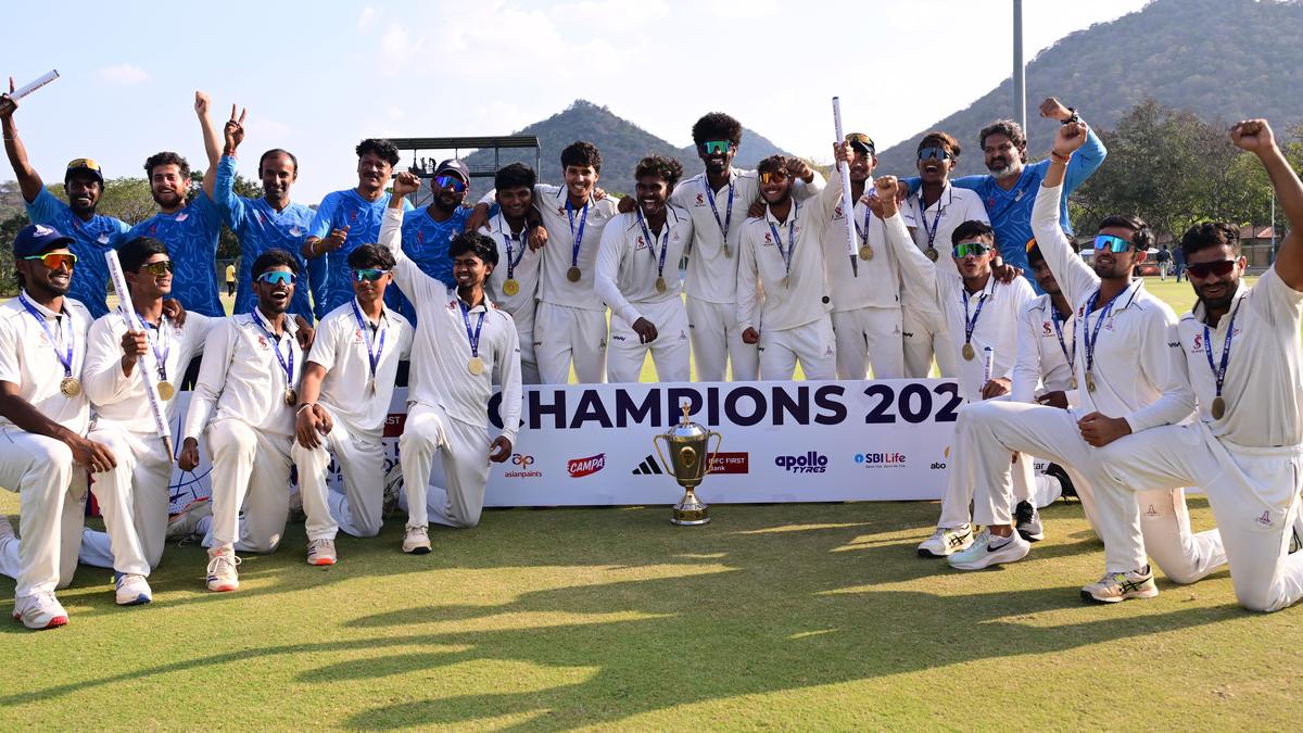 CRICKET | TN eases past Maharashtra for C.K. Nayudu Trophy title