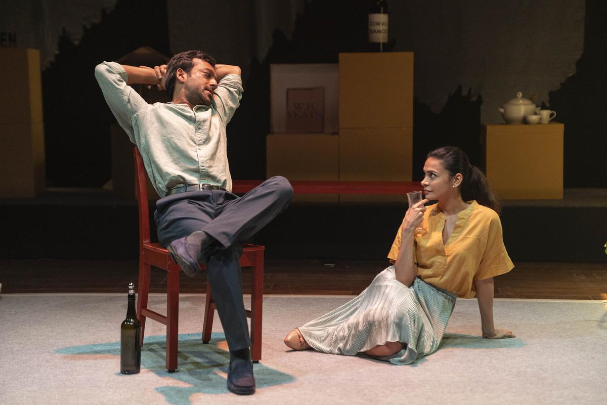 A scene from Betrayal by Aadyam Theatre.