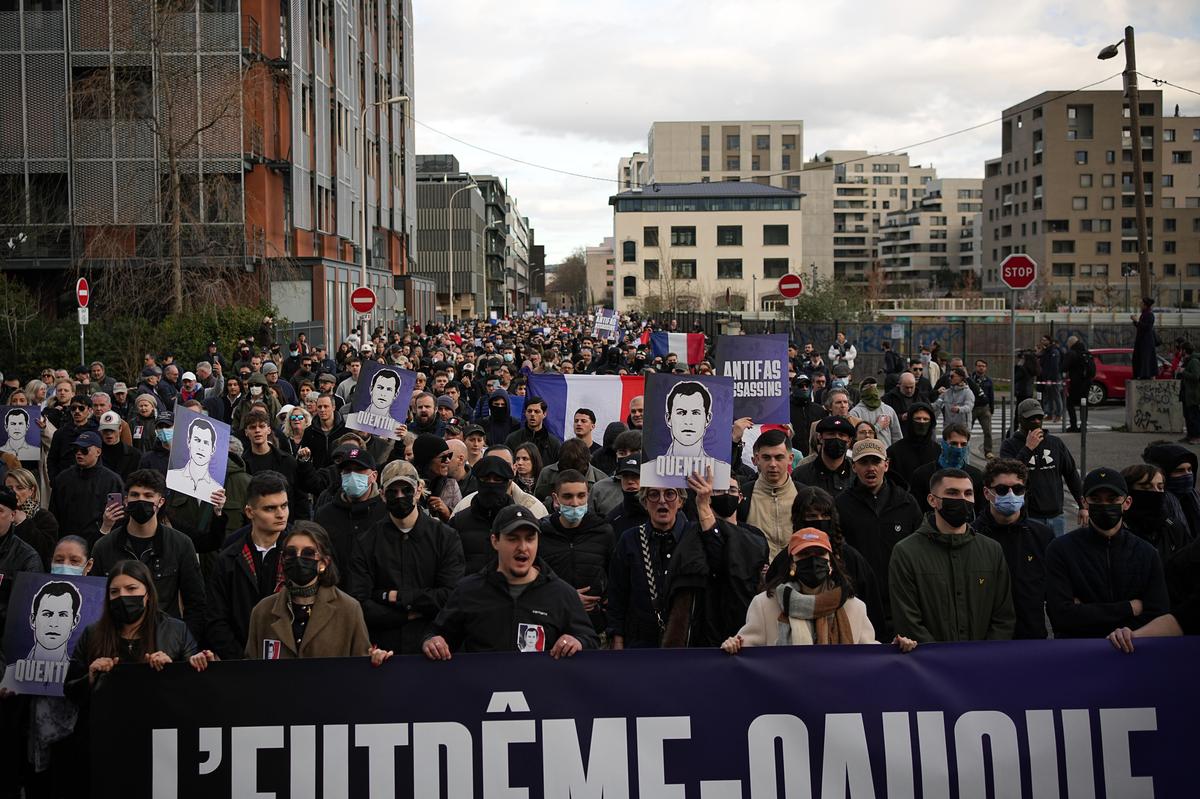 France: Thousands march in Lyon after activist Quentin Deranque’s killing