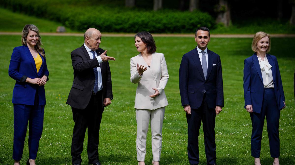 G7 group of industrialised nations united in backing Ukraine, until victory: France