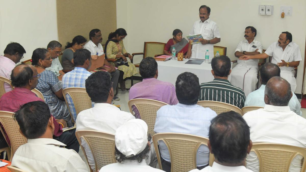 Minister instructs Rural Development officials to ensure uninterrupted drinking water supply in Salem