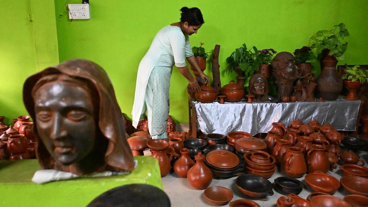 Anaswaram back with its terracotta products in Thiruvananthapuram