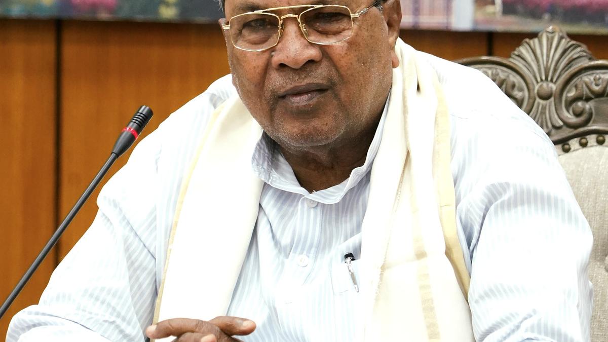 Siddaramaiah condemns Ram Sene leader’s act of poisoning drinking water in school