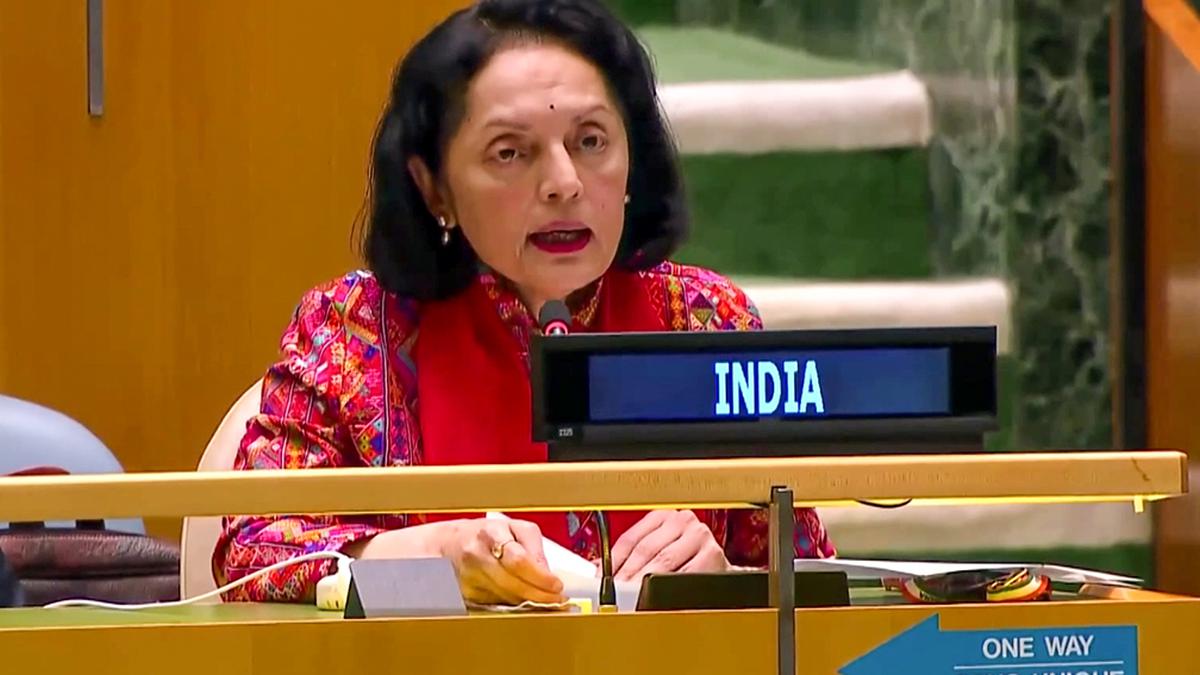 India in constant touch with Israel, Palestine leaders: Ambassador Ruchira  Kamboj tells UNGA - The Hindu