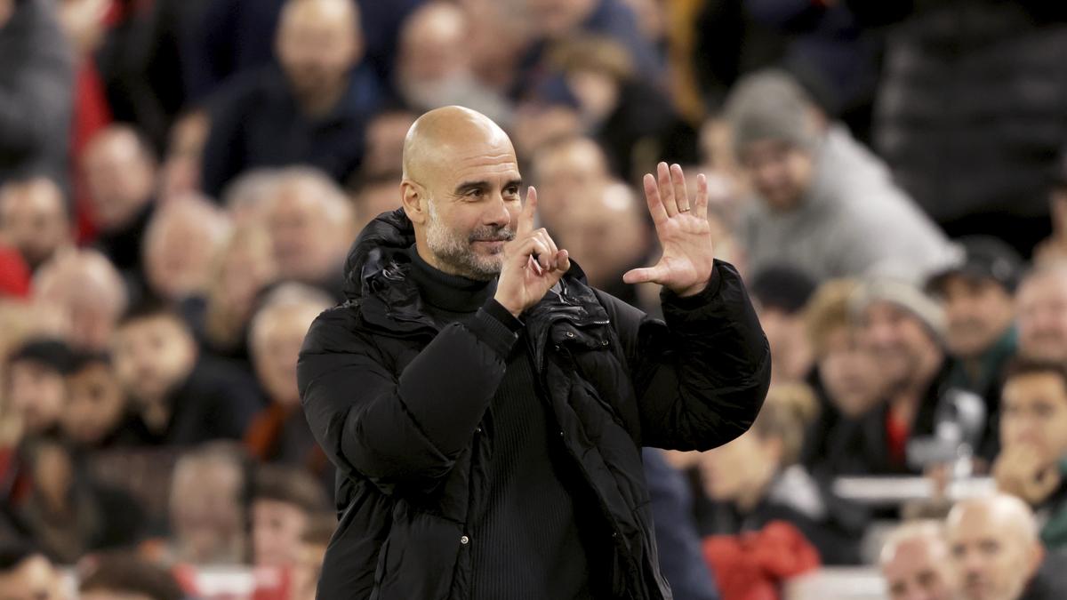 Man City boss Guardiola has a friendly reminder