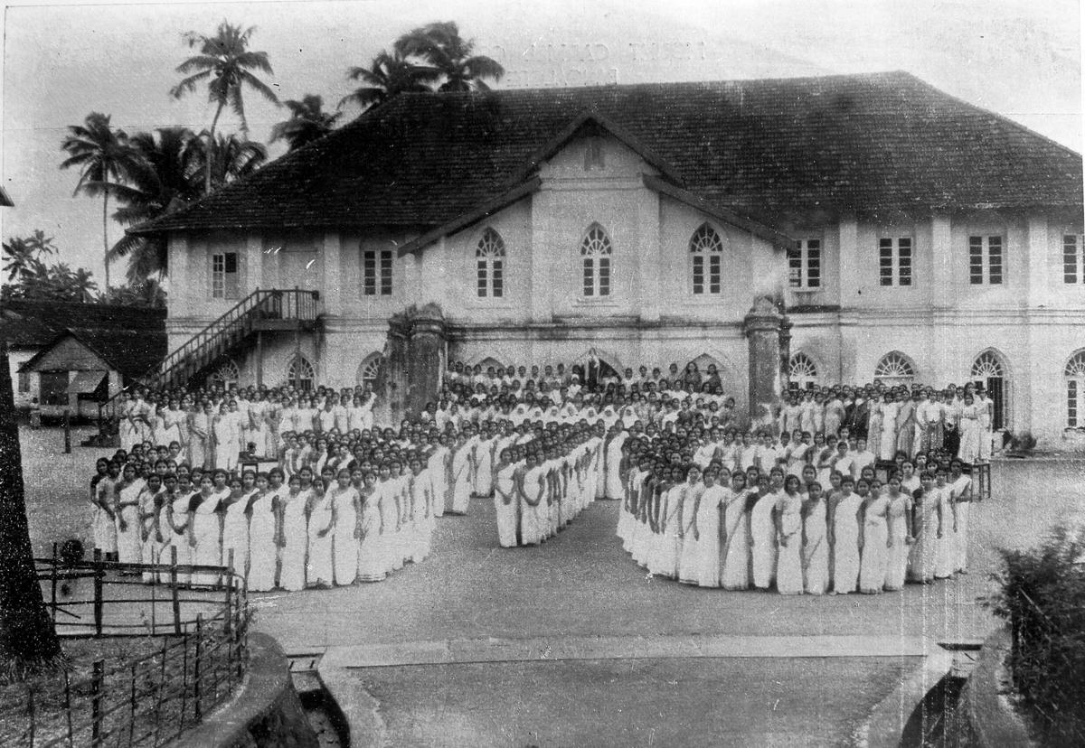 Archival photos of the college which opened its doors on June 15, 1925