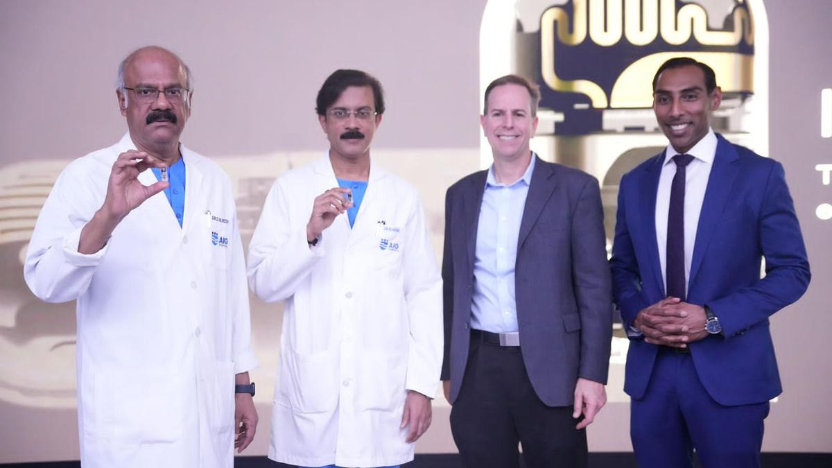 AIG Hospital hosts Indian debut of PillBot, a disposable endoscopy device