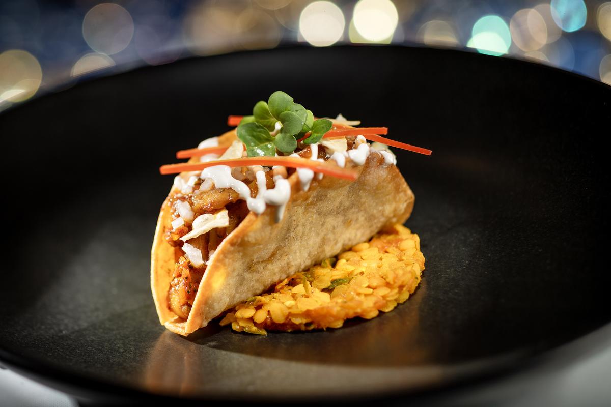 Enchanted Summer Restaurant’s jackfruit tacos