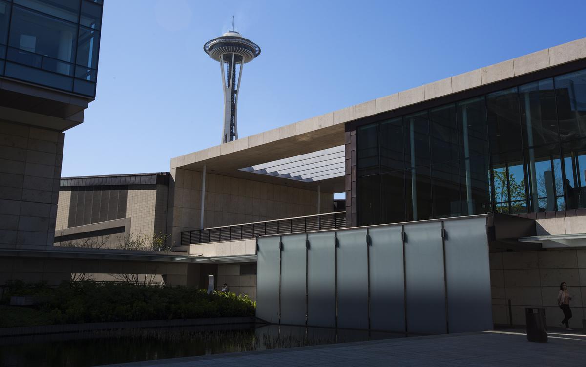 The campus of the Bill and Melinda Gates Foundation, in Seattle.