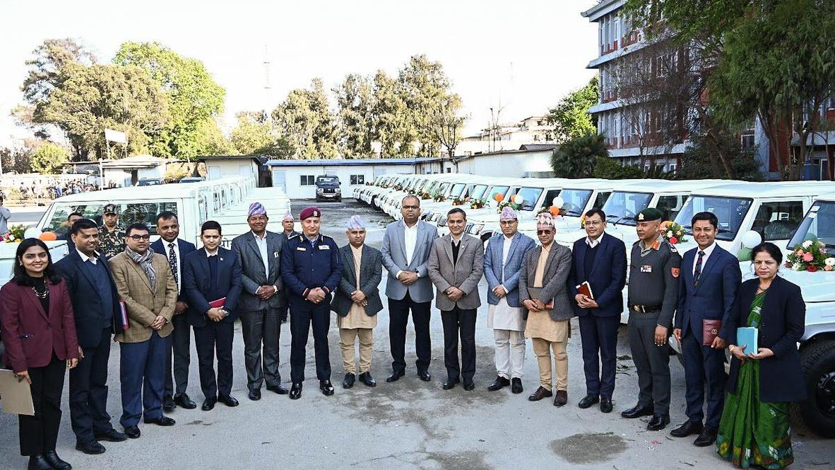 India presents first tranche of 60 pick-up autos to Nepal for March 5 polls