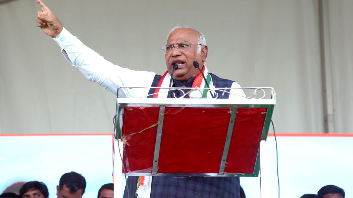 Kharge flags ‘systematic attack’ on the Constitution by BJP, RSS