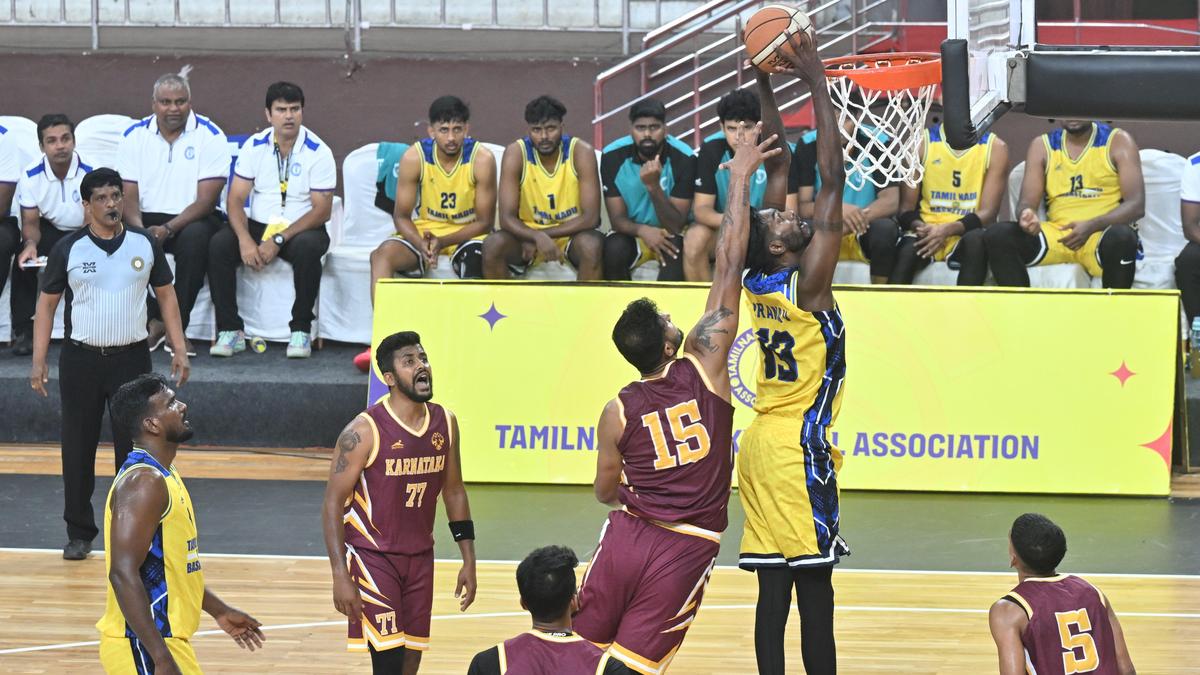 Basketbol Ulusalları | Tamil Nadu çeyrekte Karnataka’yı mağlup etti