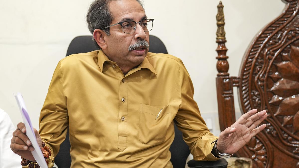 Won’t remove ‘Hindu’, ‘Jai Bhavani’ from party’s election song, says Uddhav after EC issues notice