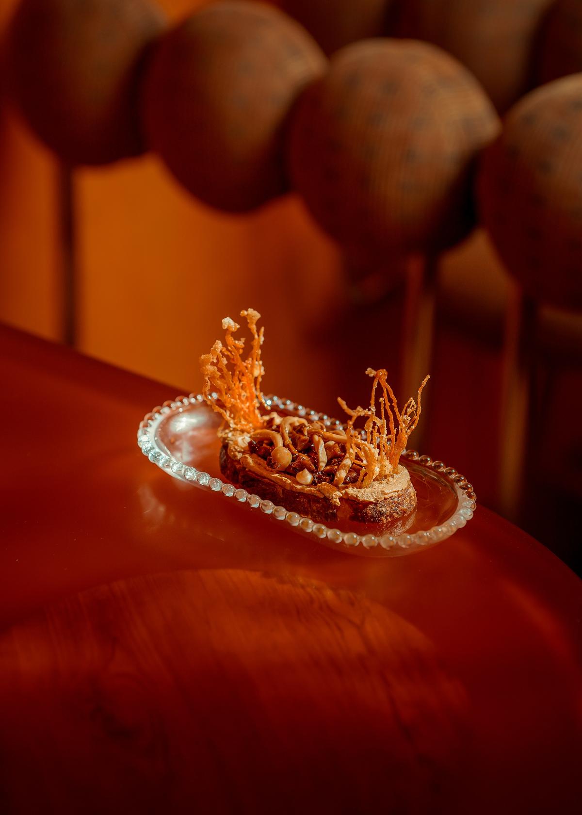 The mushroom dish