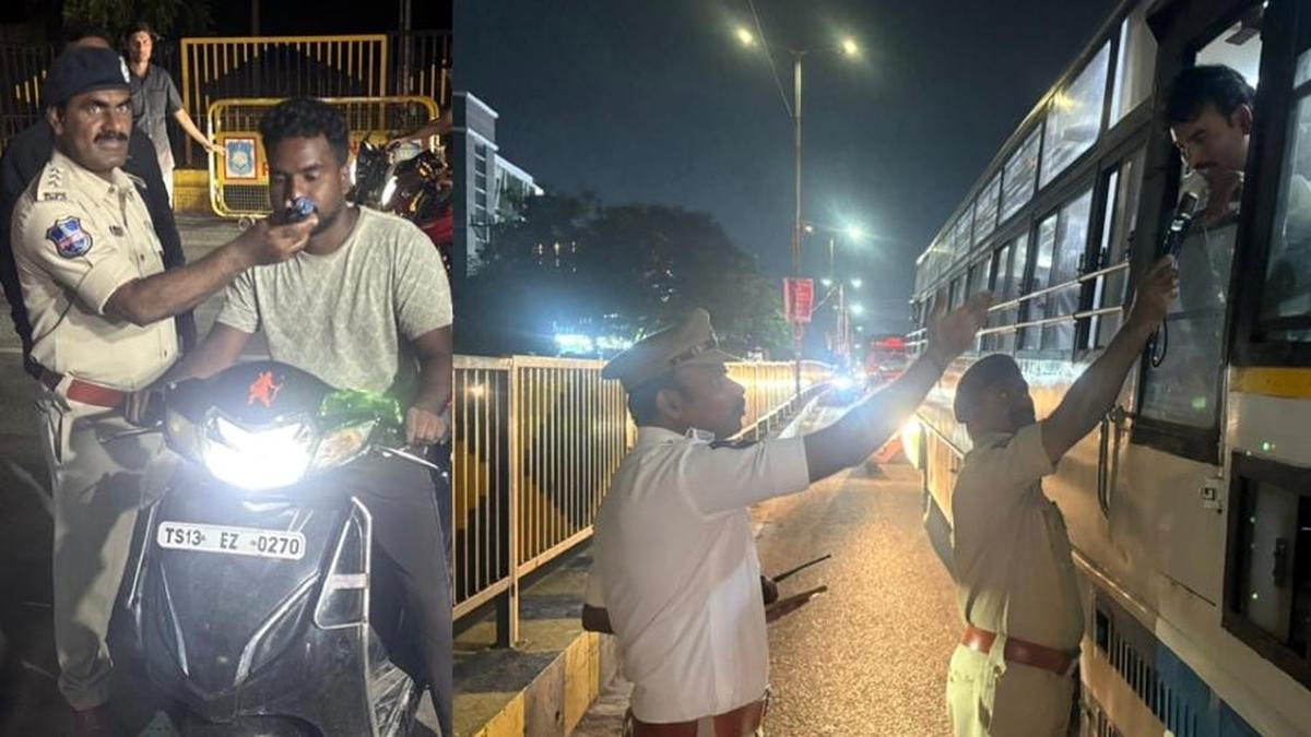 Surprise checks across 23 locations net 312 drunk drivers in Hyderabad