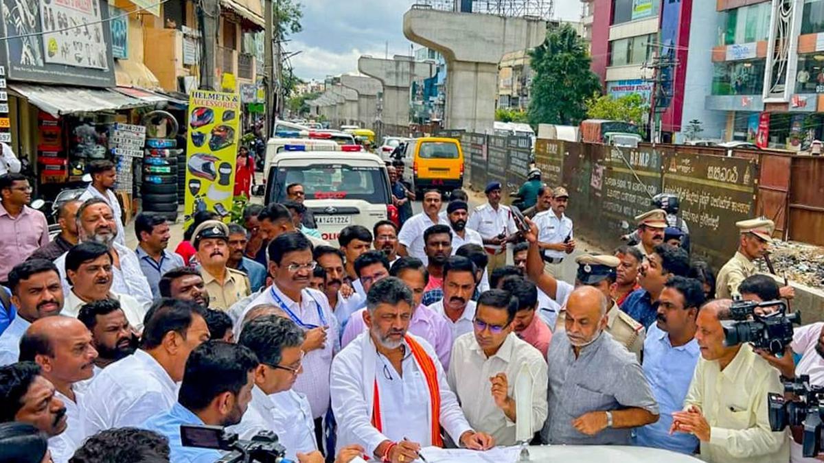 Shivakumar plans to discuss Bengaluru’s much-delayed Ejipura flyover project in Cabinet 