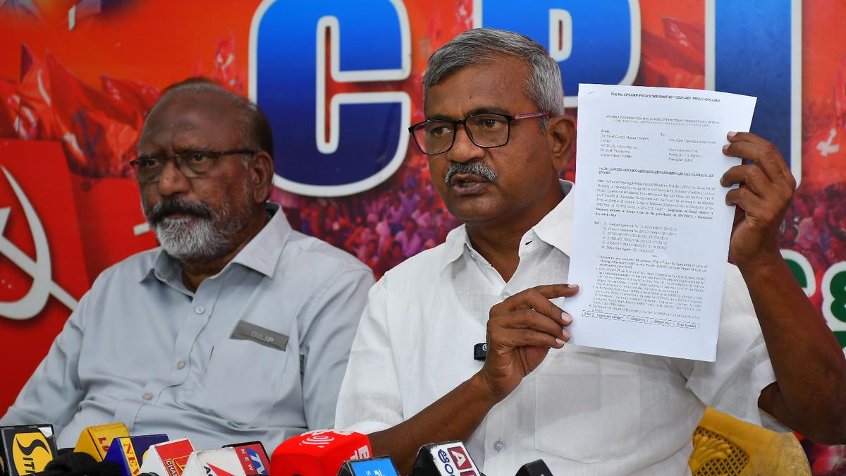 CPI(M) opposes installation of smart prepaid meters by Adani Transmission Step Seven in A.P.