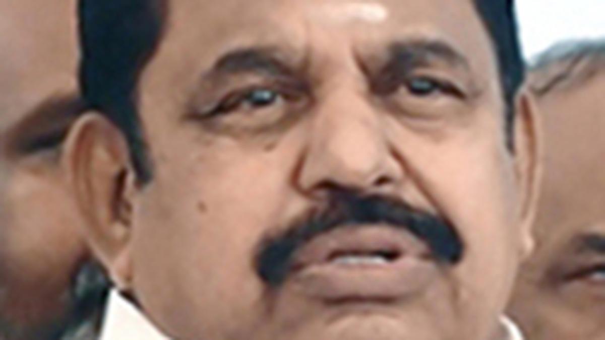 T.N. women’s basic income scheme | Palaniswami says scheme was launched with an eye to Lok Sabha elections 