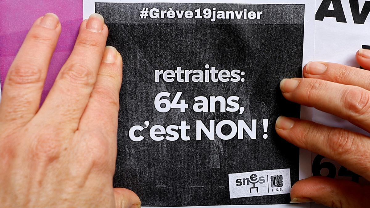 Nationwide strike in France against Macron's pension reform