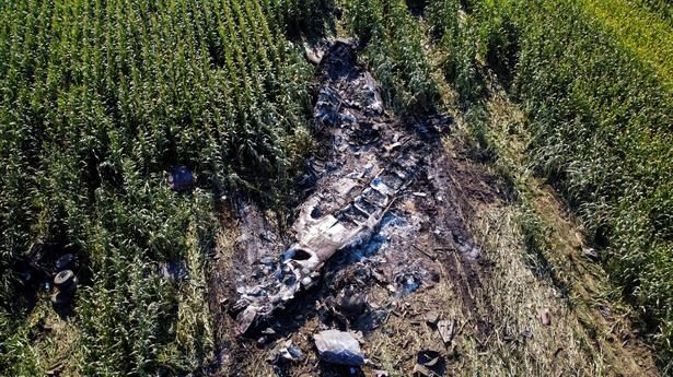 Crew killed in Ukraine cargo plane crash in northern Greece