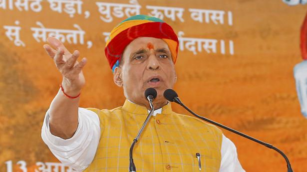 BJP practises what it preaches: Rajnath Singh