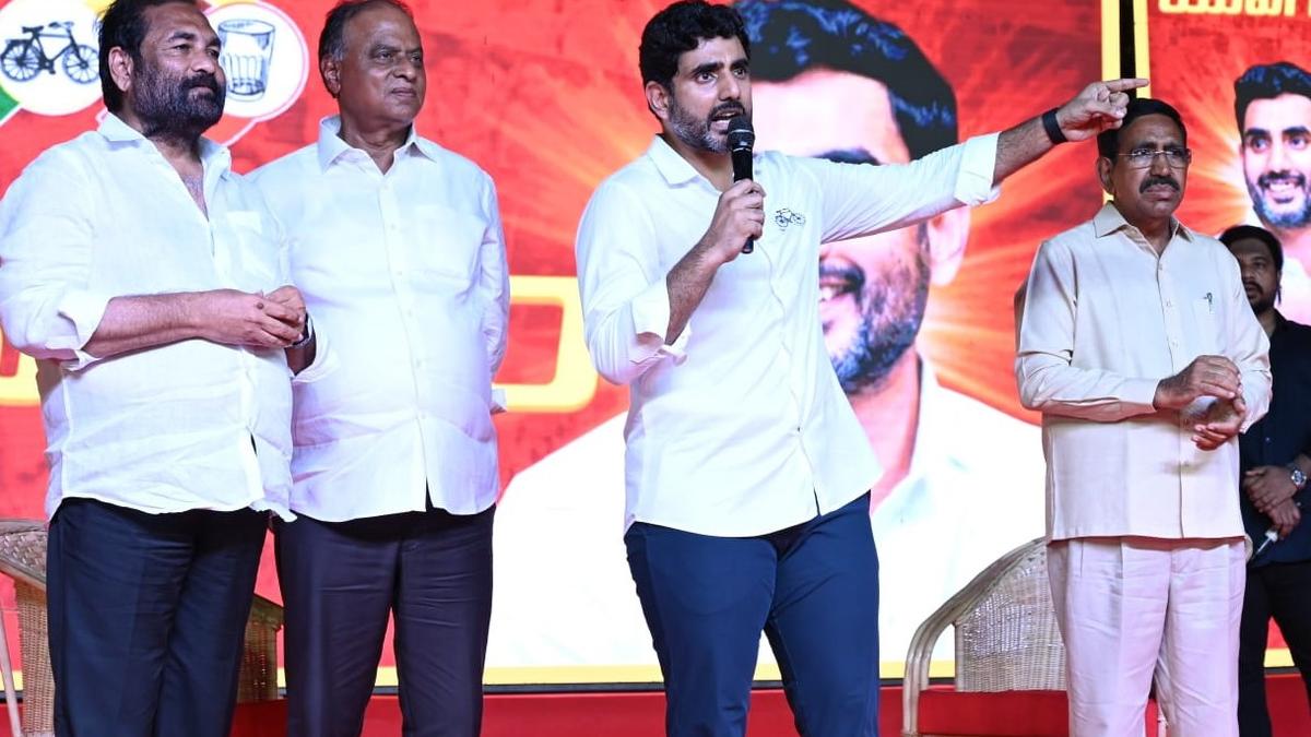 Lokesh promises skill program for youth in 100 days of coming to power