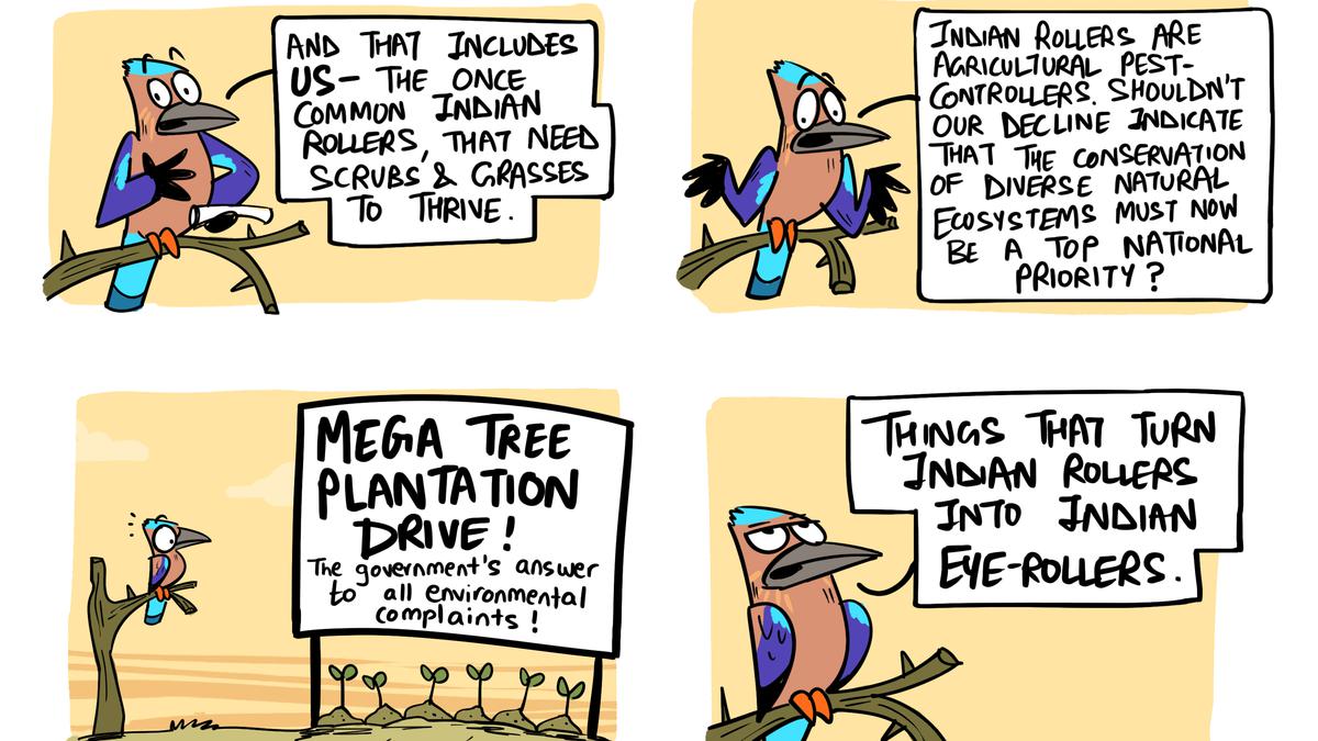 Green Humour by Rohan Chakravarty on State of India’s Birds 2023 report