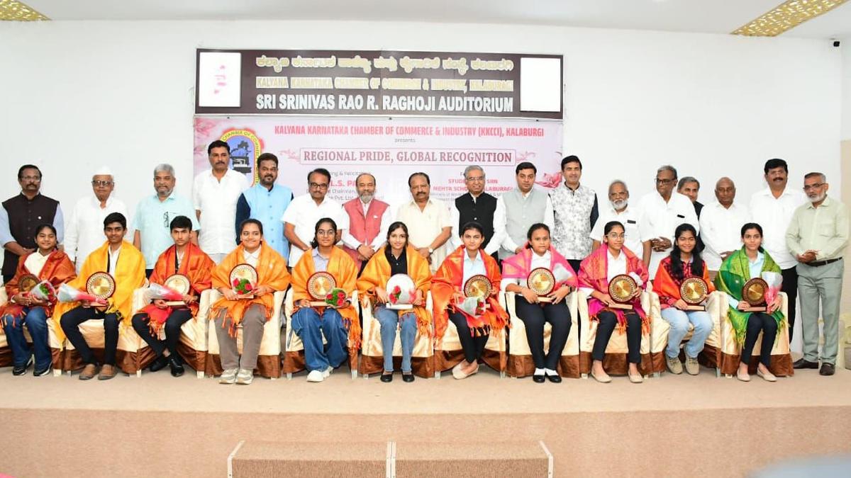 KKCCI felicitates ballastless track technology mastermind L.S. Patil, NASA  award-winning students in Kalaburagi - The Hindu