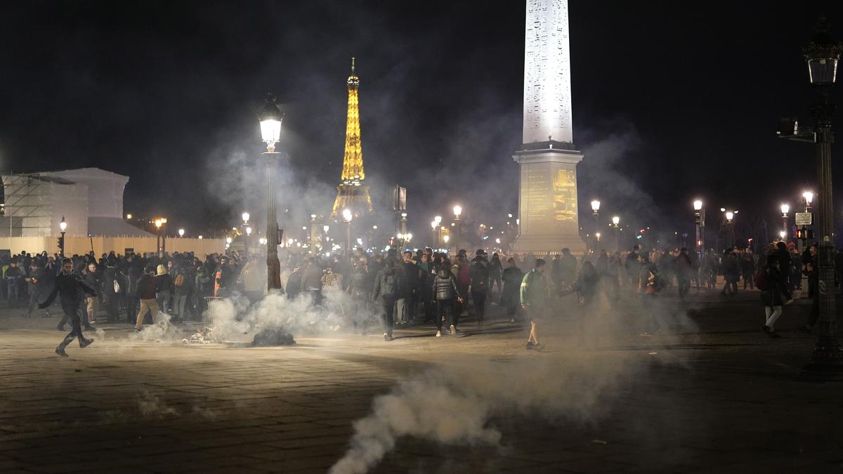 Protests erupt in France over Macron’s retirement age push