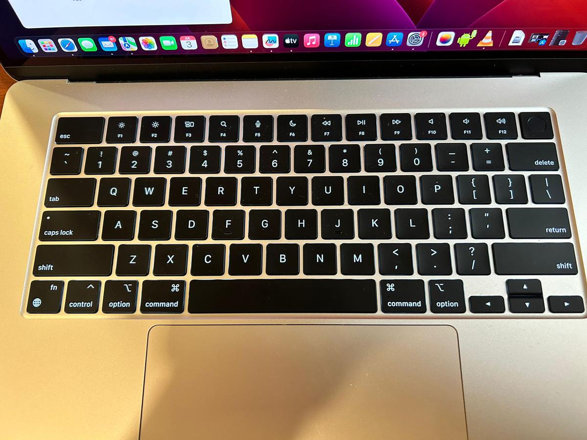 The laptop has a well-spaced and extremely responsive keyboard. 