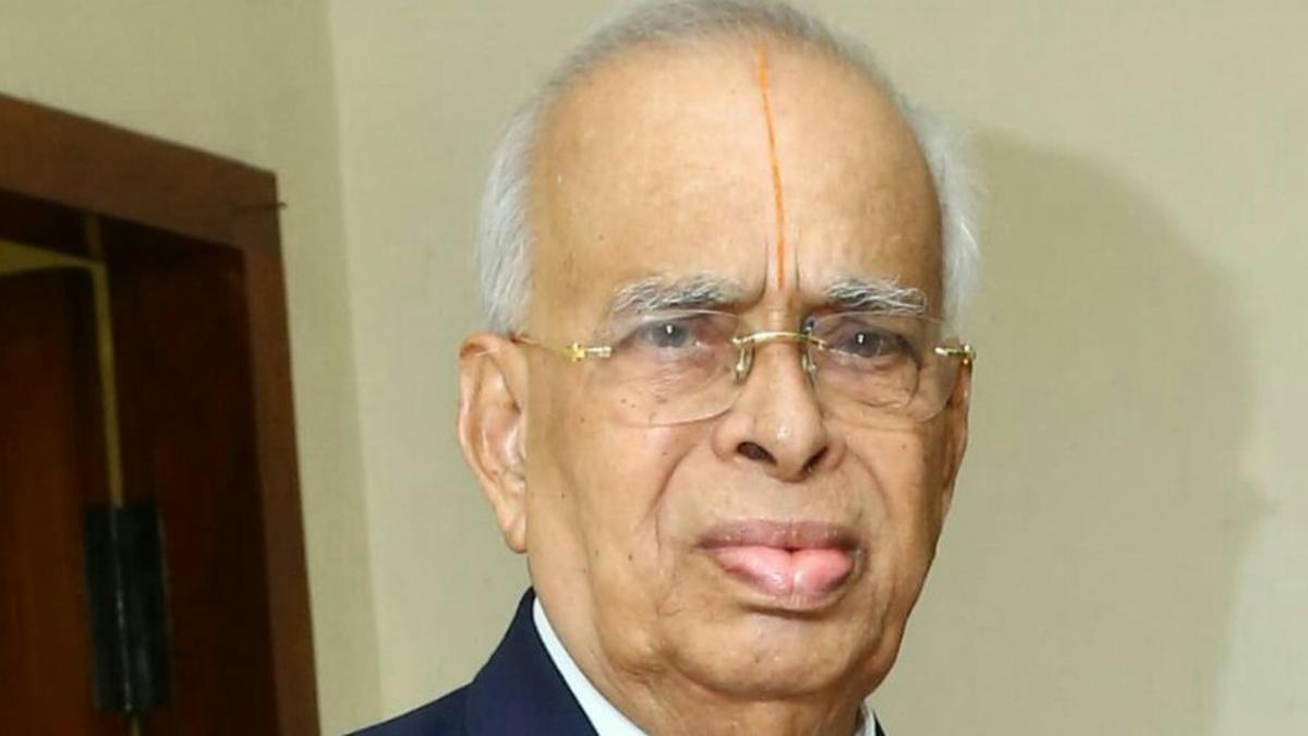 Former Supreme Court judge V. Ramaswami dead