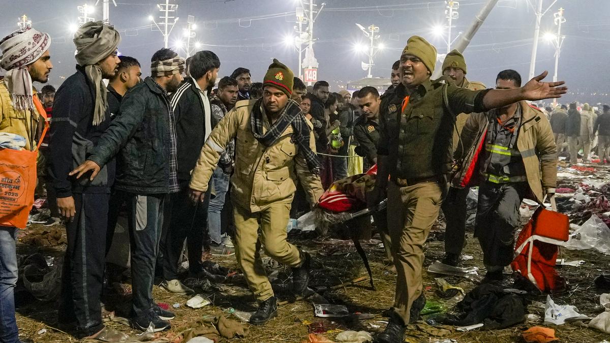 mixed at the kumbh mela faith and fatalities