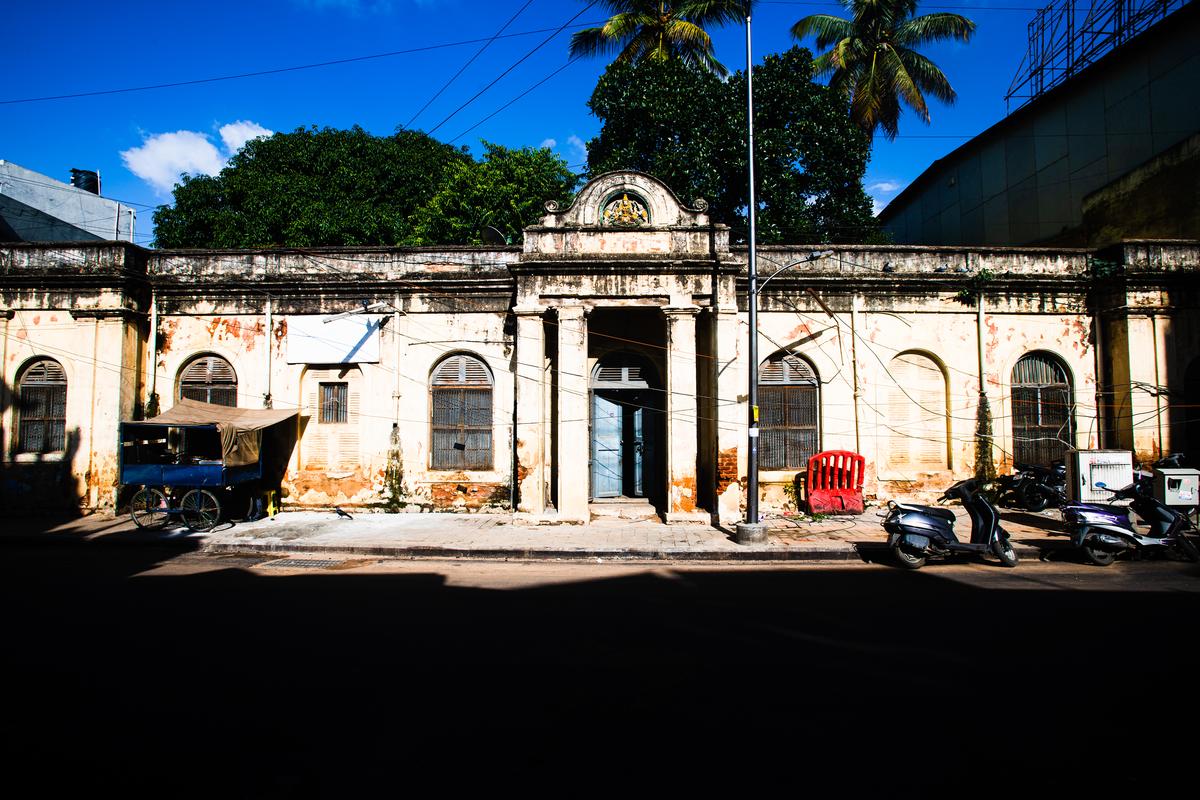 Sabha before restoration.
