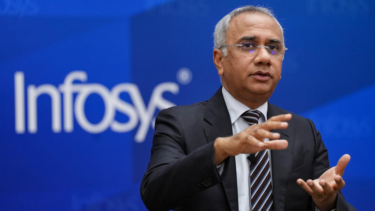 Infosys Q2 net rises 3.2%, firm lowers revenue growth guidance