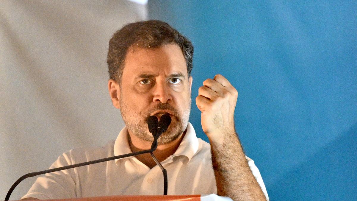 The real contest is between the BJP and Congress, not with Trinamool, says Rahul Gandhi