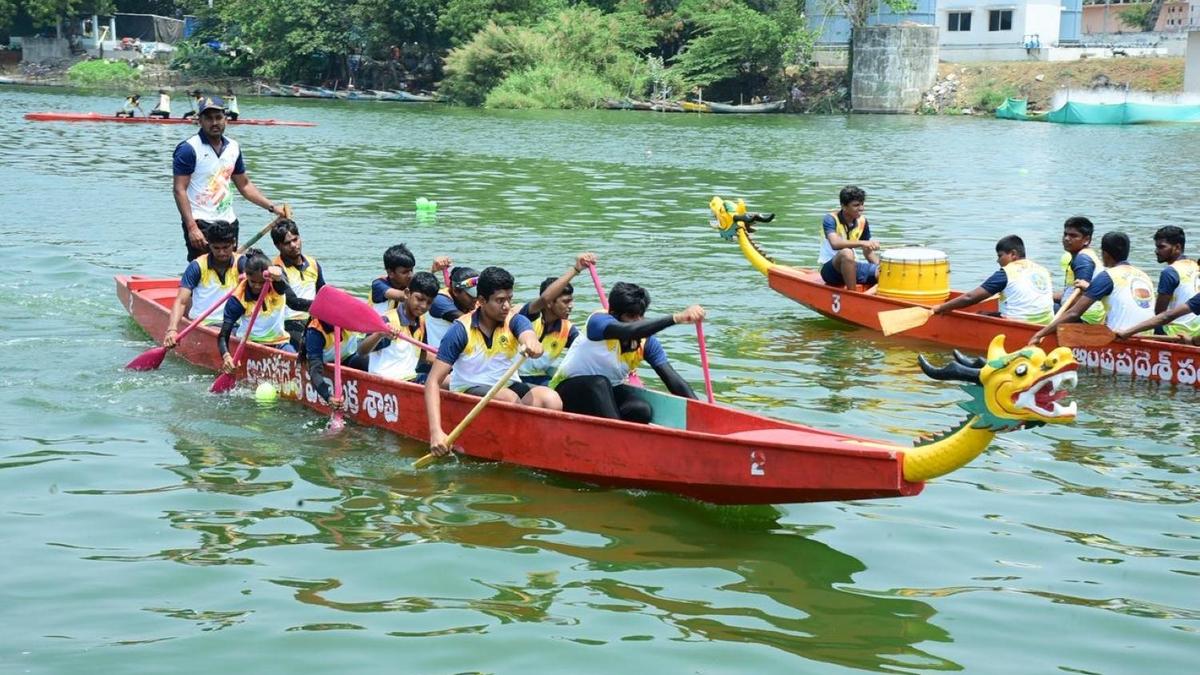 Two-day water sports competitions begin in Vijayawada