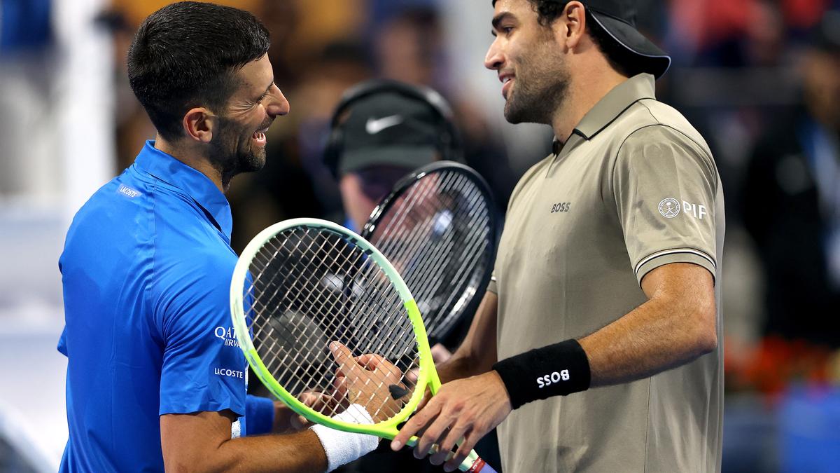 Djokovic loses to Berrettini in Doha, says no pain in hamstring