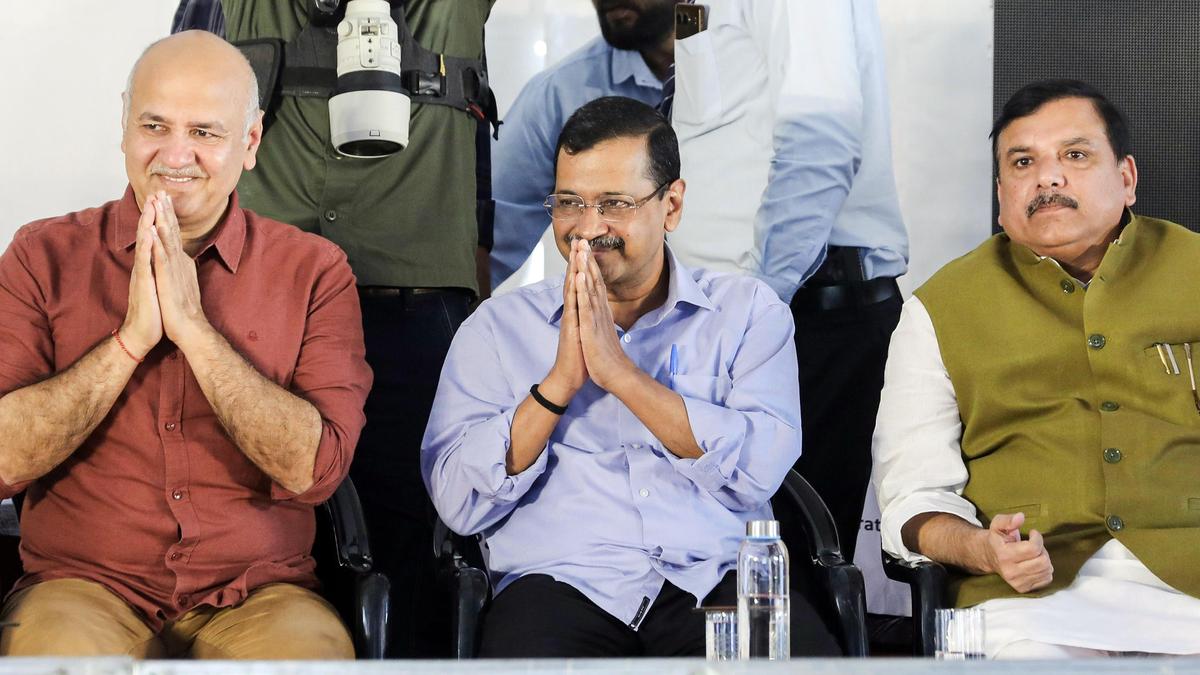 Court seeks reply of Kejriwal, Sisodia on ED plea to purge remarks - The Hindu by Authors