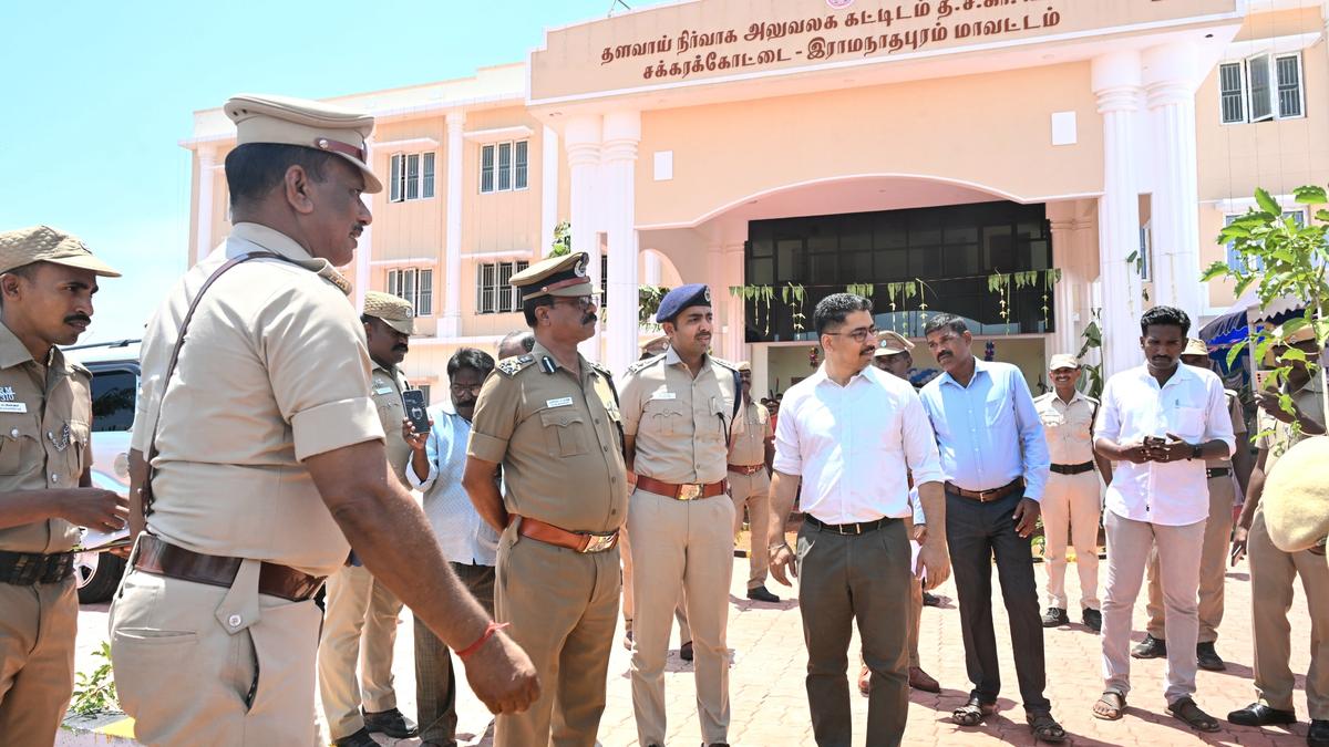 CM virtually inaugurates police office buildings in Ramanathapuram