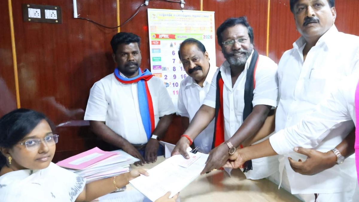 Incumbent MLAs of Karaikudi, Tiruppattur, Manamadurai constituencies file nomination in Sivaganga