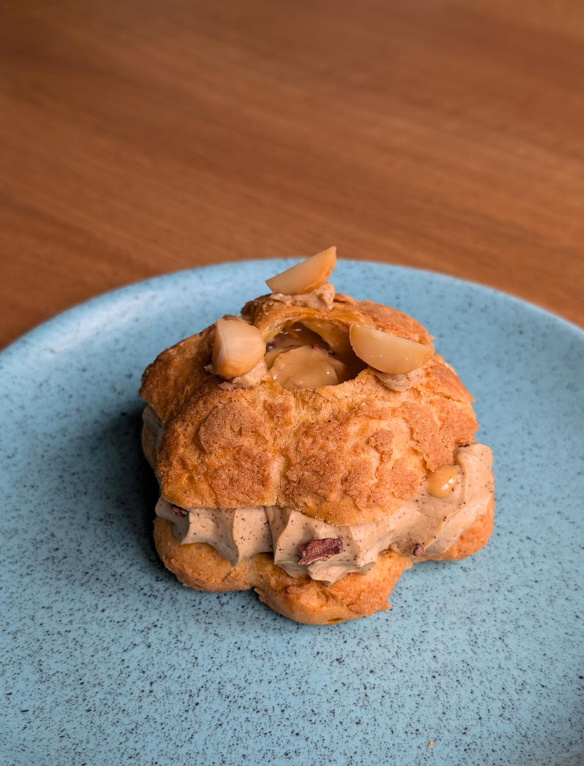 Coffee and macadamia Paris brest at Mäki Pâtisserie