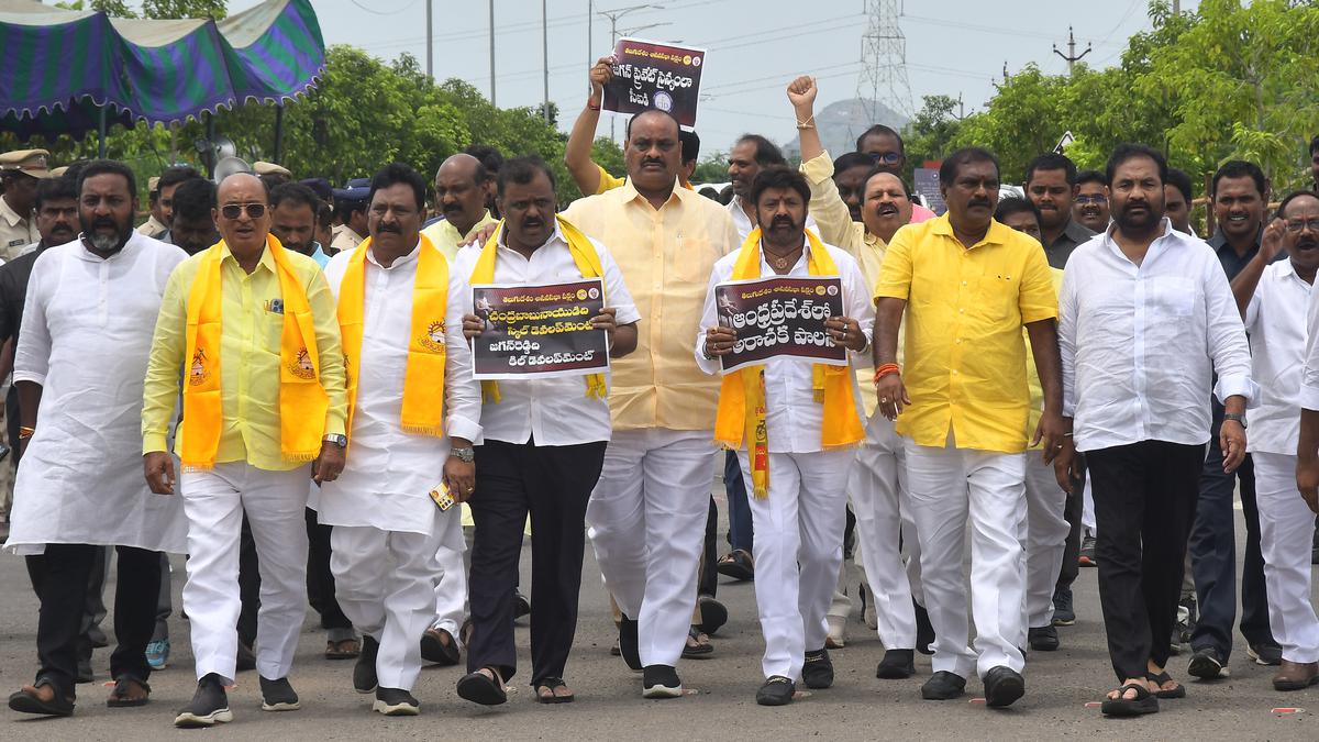 TDP decides to boycott rest of Assembly session 