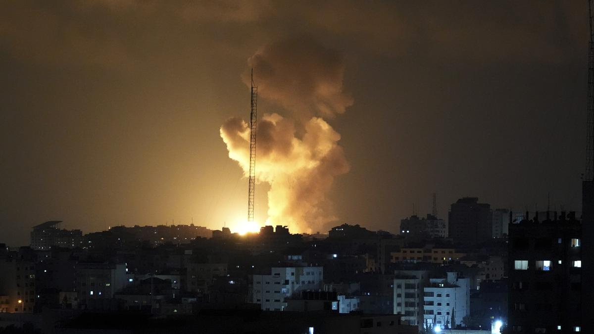 Israeli jets hit Gaza as fighting escalates after hunger striker death