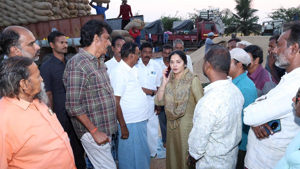 Kovur MLA assures transparency in grain procurement process