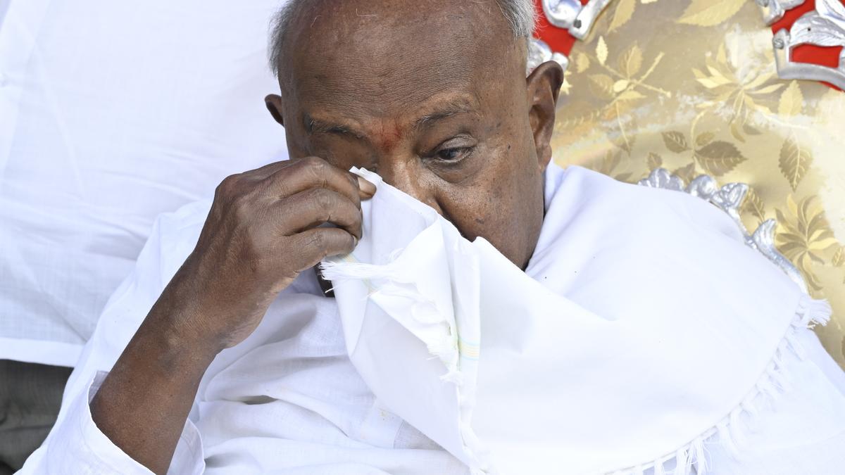 We weep because we know poverty, says Deve Gowda