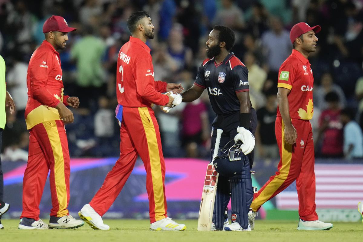 USA kick off T-20 World Cup campaign with a comfortable seven-wicket victory against Canada